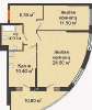 Сдам 2-комнатную квартиру, ул. Адмирала Серебрякова 3к3, 72 м²