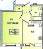 Продам 1-комнатную квартиру в Краснодаре, Табачка-ШМР, ул. Жлобы 139, 40 м²
