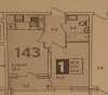 Продам 1-комнатную квартиру, ул. Героя Пешкова 14к2, 32 м²