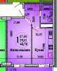 Продам 1-комнатную квартиру в Краснодаре, РИП, Московская ул. 144/2, 39.8 м²