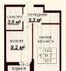 Продам 1-комнатную квартиру в Краснодаре, Российский п., Тепличная ул. 62/1к4, 32.2 м²