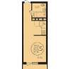 Продам 1-комнатную квартиру в Краснодаре, РМЗ-ХБК, ул. Стасова 10, 27 м²