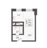 Продам студию в Краснодаре, Северный п., 3-я Трудовая ул. 1/3, 25.9 м²