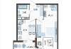 Продам 1-комнатную квартиру в Краснодаре, КМР, ул. Уральская д. 100/6, 40.5 м²