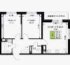 Продам 2-комнатную квартиру, ул. имени Героя Ростовского 8, 54 м²