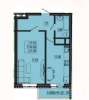 Продам 1-комнатную квартиру в Краснодаре, ФМР, Гаражная ул. 107, 40.7 м²
