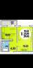 Продам 1-комнатную квартиру в Краснодаре, ККБ, ул. Героя А.А. Аверкиева 21, 37.5 м²