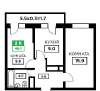 Сдам 2-комнатную квартиру в Краснодаре, ККБ, Домбайская ул. 55к4, 46 м²