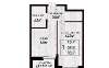 Продам 1-комнатную квартиру в Краснодаре, Российский п., Тепличная ул. 62/1к4, 35 м²