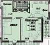 Продам 2-комнатную квартиру в Краснодаре, ФМР, Гаражная ул. 71/1, 68.6 м²