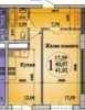 Продам 1-комнатную квартиру в Краснодаре, РИП, Московская ул. 131к2, 41.8 м²