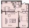 Продам 2-комнатную квартиру, Краснодар и пригороды, Песочная, 63.8 м²