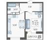 Продам 1-комнатную квартиру, Новознаменский п., Богатырская ул. 11, 35.8 м²