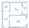 Продам 1-комнатную квартиру в Краснодаре, ККБ, Черкасская ул. 113, 42.6 м²