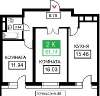 Продам 2-комнатную квартиру в Краснодаре, ПМР, Бородинская ул. 156/2, 62.3 м²