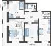 Продам 3-комнатную квартиру в Краснодаре, Авиагородок-9км, ул. Ярославская д. 115 лит. 4, 84.1 м²