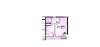 Сдам 1-комнатную квартиру в Краснодаре, ЧМР, Селезнева, 40.3/19.7/9.7 м²