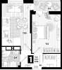 Продам 1-комнатную квартиру, ул. Ивана Беличенко д. 95, 37.5 м²