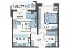 Продам 1-комнатную квартиру в Краснодаре, КМР, ул. Уральская д. 87/7, 36.8 м²