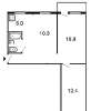 Продам 3-комнатную квартиру в Краснодаре, ФМР, ул. Гагарина 81, 60.4 м²
