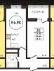 Продам 1-комнатную квартиру в Краснодаре, РИП, Российская ул. 267, 39 м²
