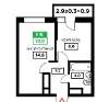 Продам 1-комнатную квартиру в Краснодаре, ККБ, Домбайская ул. 55к3, 32 м²