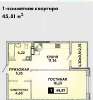 Сдам 1-комнатную квартиру, ул. имени Героя Георгия Бочарникова 12, 46 м²