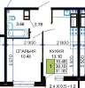 Продам 1-комнатную квартиру в Краснодаре, РИП, ул. Петра Метальникова д. 36, 31 м²