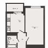 Продам 1-комнатную квартиру в Краснодаре, ФМР, Гаражная ул. 87к1, 37.9 м²