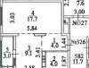 Продам 1-комнатную квартиру в Краснодаре, Аврора, Питерская ул. 40лит6, 37.8 м²