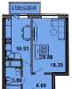 Продам 1-комнатную квартиру в Краснодаре, ФМР, Гаражная ул. 107, 39.8 м²
