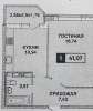 Продам 1-комнатную квартиру в Краснодаре, ККБ, ул. им. Героя Яцкова И.В. 19, 41.1 м²