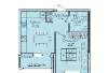 Продам 1-комнатную квартиру, ул. имени Генерала Корнилова 10к1, 33.4 м²