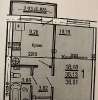 Продам 1-комнатную квартиру, жилой комплекс Россинский, 36.1 м²