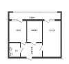 Продам 2-комнатную квартиру в Краснодаре, ККБ, Домбайская ул. 55к6, 46 м²