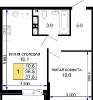 Продам 1-комнатную квартиру, ул. Лётчика Позднякова 2к15, 37.8 м²