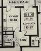 Продам 1-комнатную квартиру в Краснодаре, ПМР, Бородинская ул. 156/2, 42.7 м²