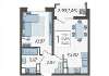 Продам 1-комнатную квартиру в Краснодаре, КМР, ул. Уральская д. 87/7, 35.3 м²