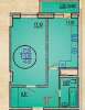 Продам 1-комнатную квартиру в Краснодаре, Энка-п.Жукова, Кореновская ул. 2к4, 43 м²