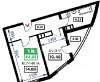 Продам 1-комнатную квартиру в Краснодаре, ЧМР, Воронежская ул. 47/11, 43 м²