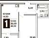 Продам 1-комнатную квартиру в Краснодаре, МХГ-СМР, ул. Западный Обход д. 39/2 корп. 1, 38 м²