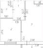 Продам 1-комнатную квартиру, ул. имени Героя Ростовского 8, 35.6 м²