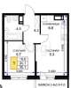 Продам 1-комнатную квартиру, ул. имени Героя Ростовского 8к3, 35.1 м²