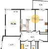 Продам 3-комнатную квартиру в Краснодаре, КМР, Уральская ул. 71к3, 76.3 м²