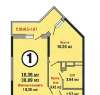 Продам 1-комнатную квартиру в Краснодаре, Витаминкомбинат, Душистая ул. 60к2, 42 м²