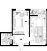 Продам 1-комнатную квартиру в Краснодаре, МХГ-СМР, ул. Западный Обход 39/2, 38.1 м²