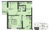 Продам 2-комнатную квартиру в Краснодаре, Аврора, Стахановская ул. 1/5, 56.6 м²