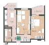 Продам 2-комнатную квартиру, Краснодарский п., ул. Кирилла Россинского 15, 64.4 м²