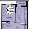 Продам 1-комнатную квартиру в Краснодаре, РИП, ул. Тополиная д. 40/1 корп. 1, 38 м²
