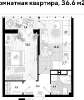 Сдам 1-комнатную квартиру, ул. Константина Гондаря 105, 37 м²